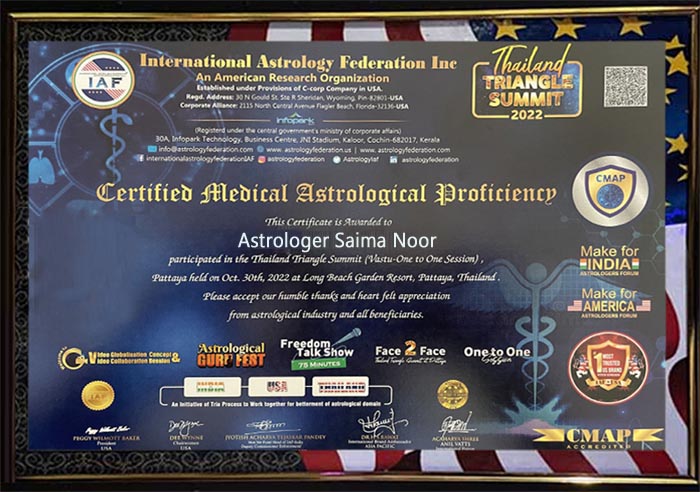 Famous Lady Astrologer Khalida Hussain